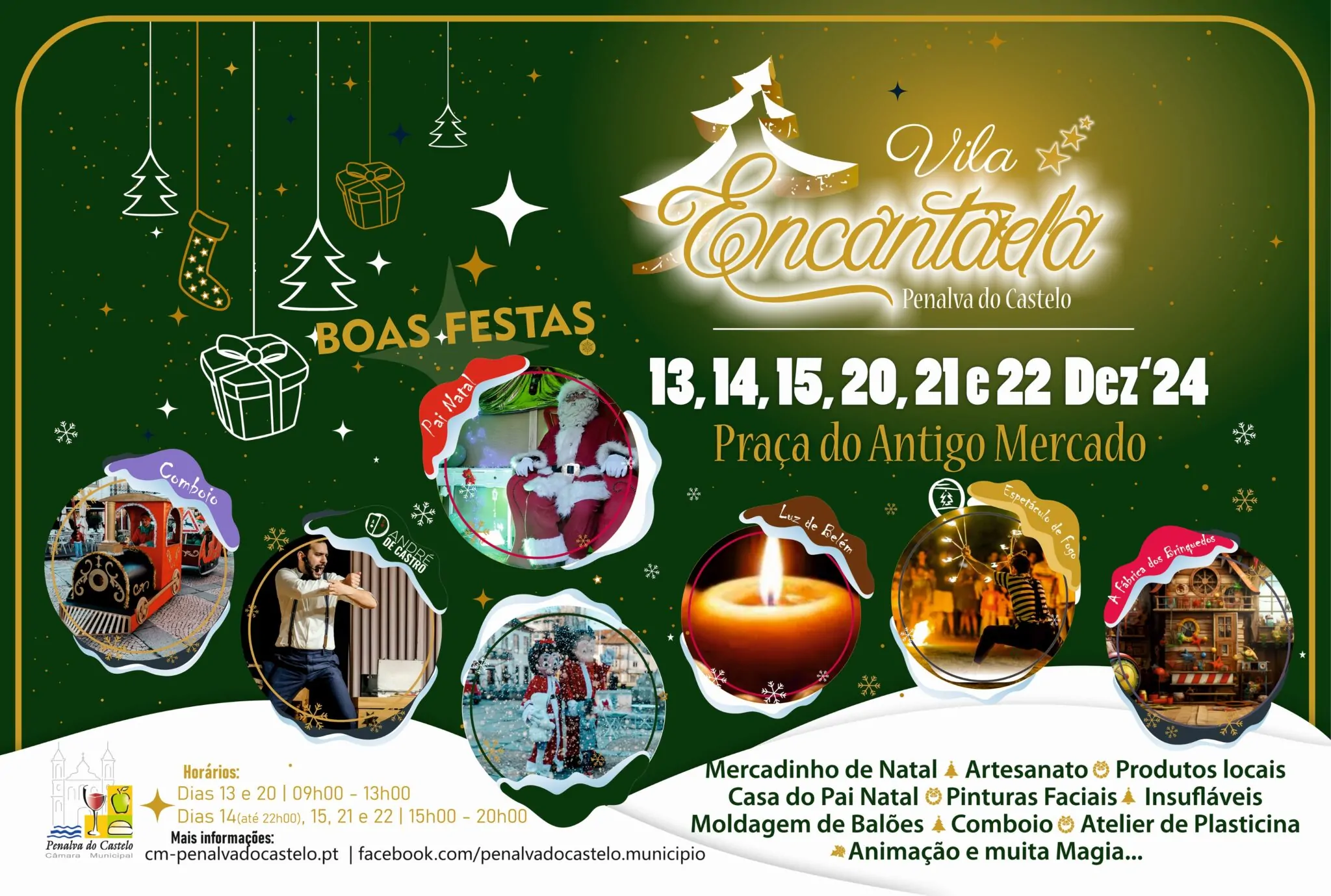 Feirinha de Natal da Vila Encantada- Penalva do Castelo